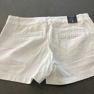 J. Crew Women's Classic White Bermudas